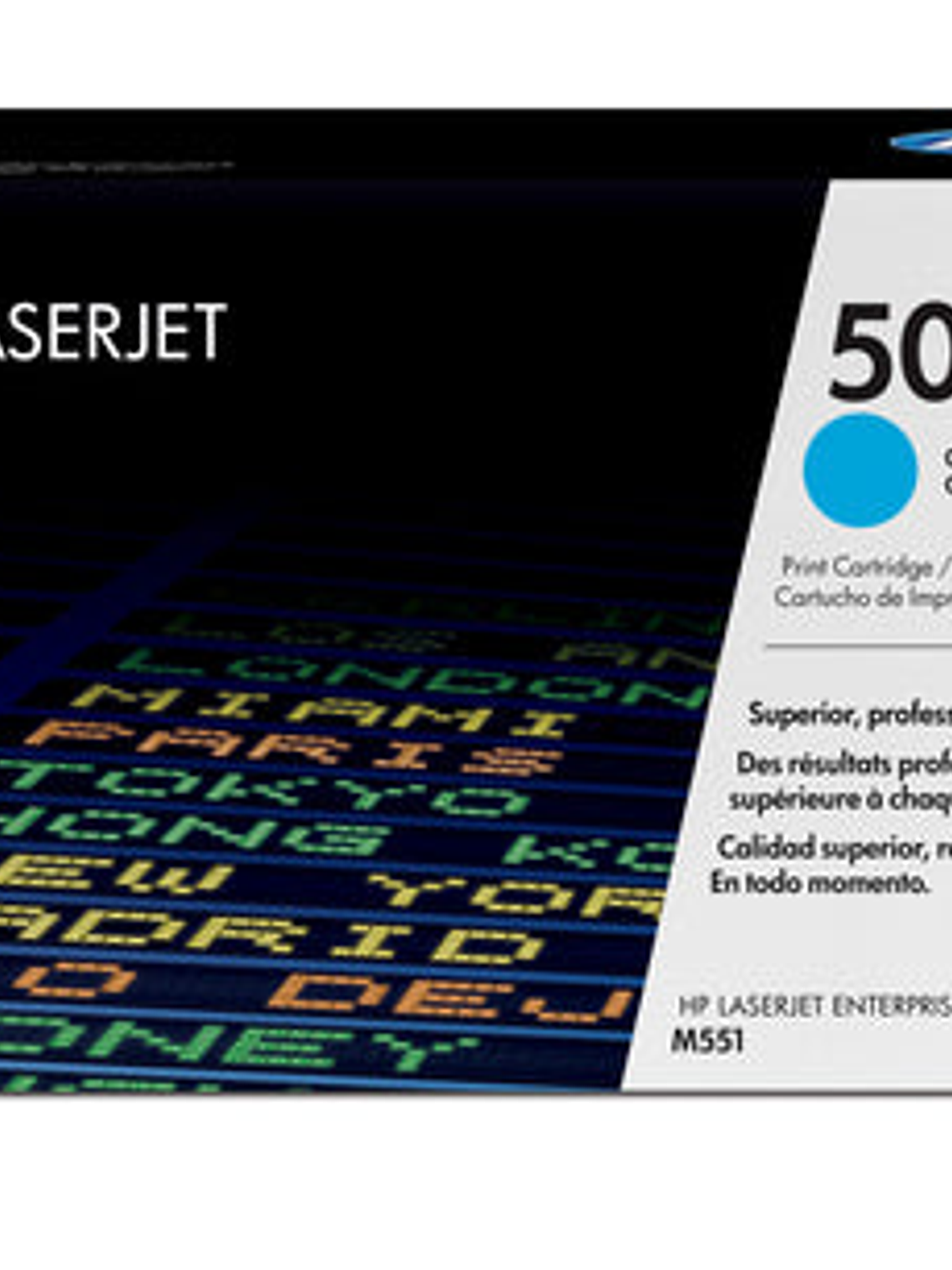 Toner HP CE401A 507A Cyan - Impresión Color Profesional 1