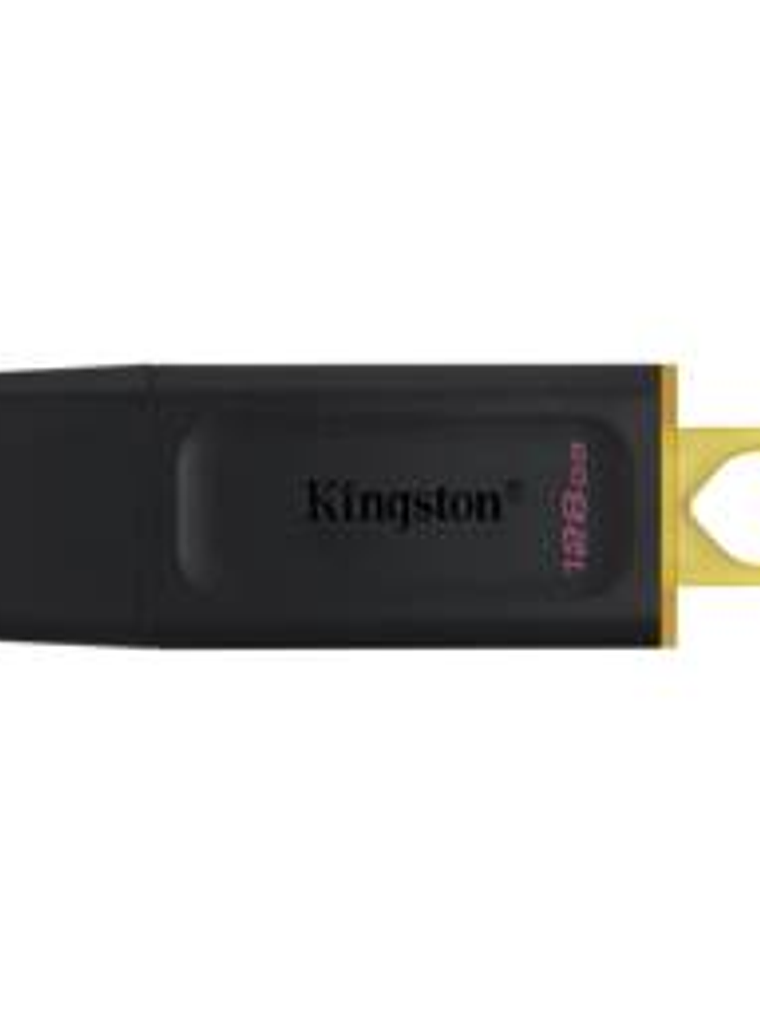 Memoria USB Kingston DataTraveler Exodia 128GB USB 3.2 - Pendrive Negro/Amarillo Alta Capacidad 1