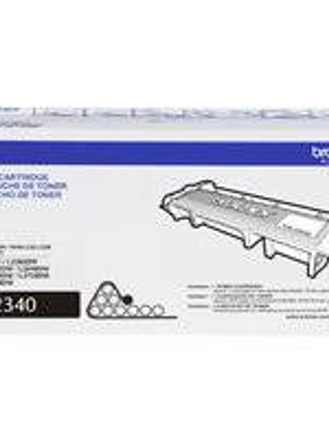 Toner Brother TN2340 Negro - 1.200 Páginas HL-L2320D 1