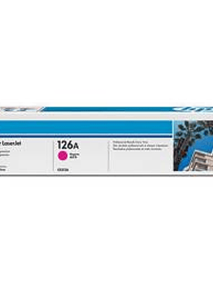 Toner HP CE313A 126A Magenta - 1.000 Páginas LaserJet Pro