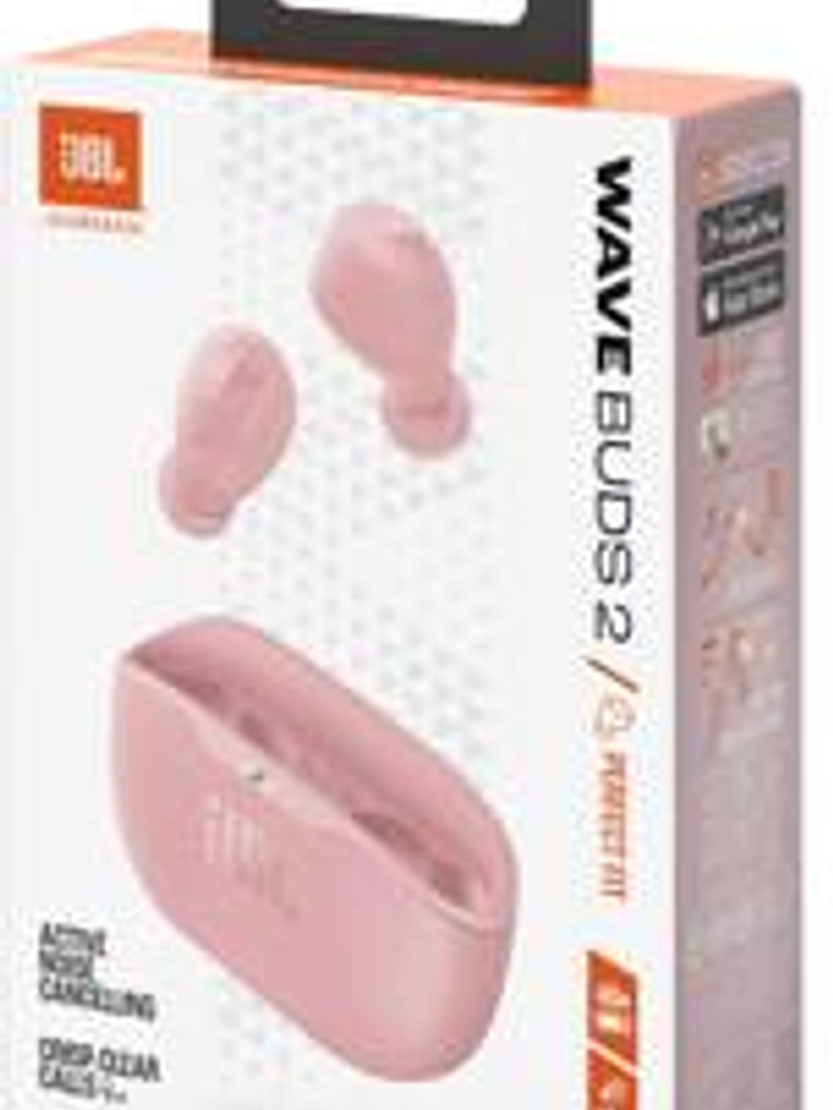 Auriculares JBL Wave Buds 2 TWS Rosa - Earbuds Inalámbricos 1