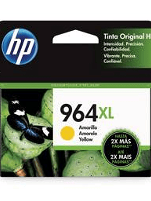 Cartucho Tinta HP 3JA56AL 964XL Amarillo - Alto Rendimiento