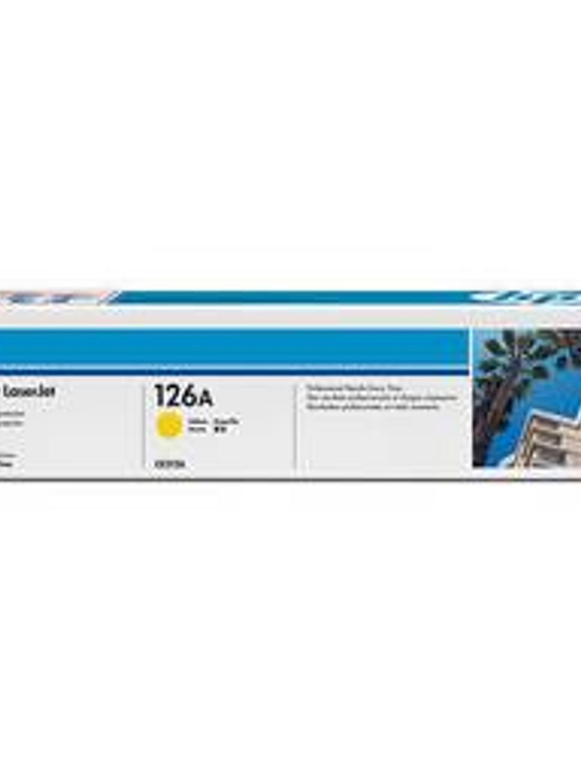 Toner HP CE312A 126A Amarillo - 1.000 Páginas LaserJet Pro 1