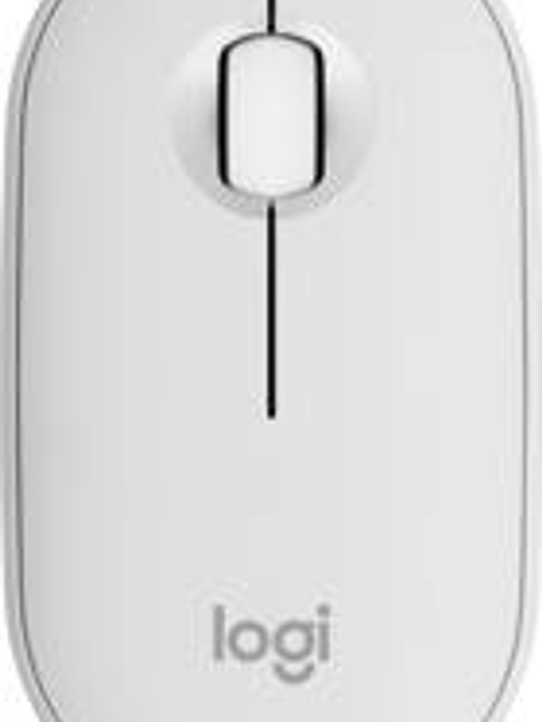 Logitech Pebble Mouse 2 M350s Bluetooth Blanco - Silencioso Portátil 1