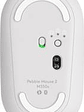 Logitech Pebble Mouse 2 M350s Bluetooth Blanco - Silencioso Portátil - Miniatura 2