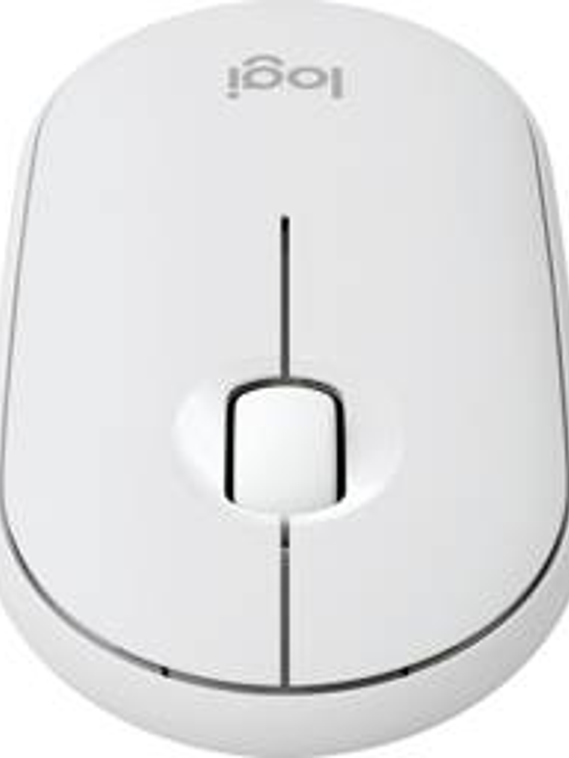 Logitech Pebble Mouse 2 M350s Bluetooth Blanco - Silencioso Portátil 3