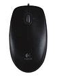 Logitech M100 Mouse USB Negro - Básico Con Cable Confiable - Miniatura 2