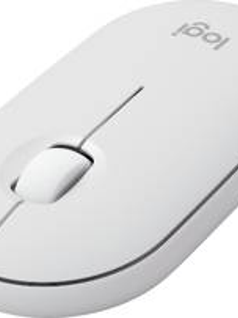 Logitech Pebble Mouse 2 M350s Bluetooth Blanco - Silencioso Portátil 4