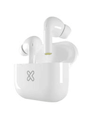 Auriculares Klip Xtreme TuneFiBuds KTE-050WH TWS Blanco - Earbuds Inalámbricos