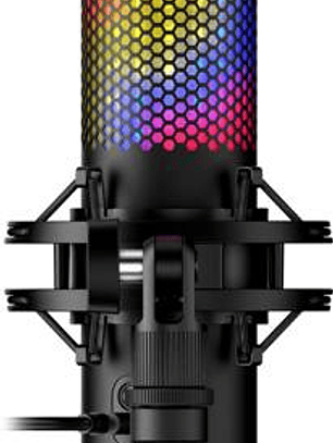 Micrófono USB HyperX QuadCast S 2 - RGB para Streaming y Gaming