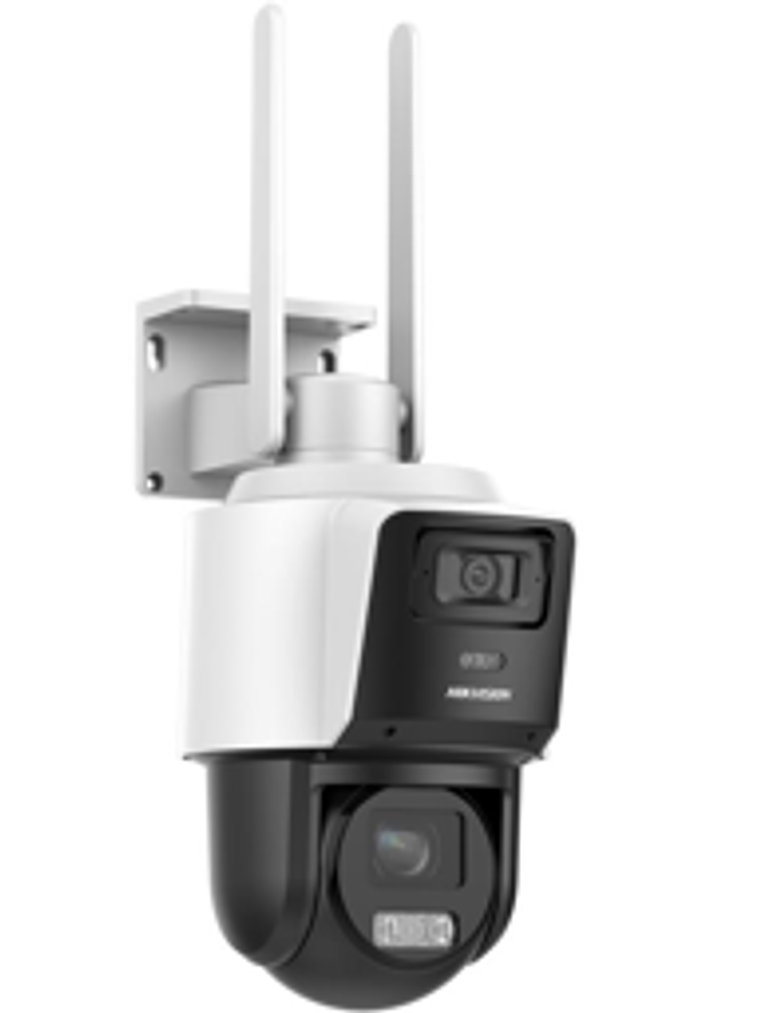 Cámara TandemVu Hikvision PTZ Dual 4MP 4x Darkfighter 4G 1