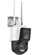 Cámara TandemVu Hikvision PTZ Dual 4MP 4x Darkfighter 4G - Miniatura 1