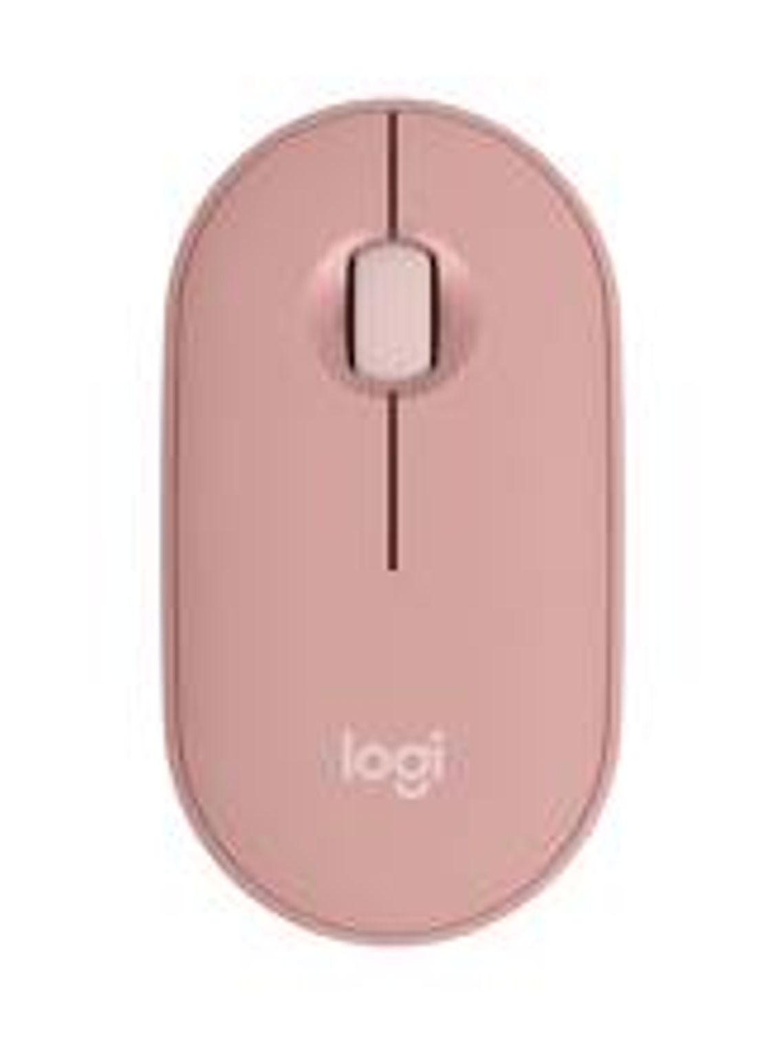 Logitech Pebble Mouse 2 M350s Bluetooth Rosado - Ultra Delgado 1