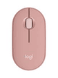 Logitech Pebble Mouse 2 M350s Bluetooth Rosado - Ultra Delgado - Miniatura 1