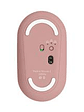 Logitech Pebble Mouse 2 M350s Bluetooth Rosado - Ultra Delgado - Miniatura 3