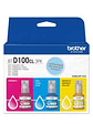 Pack 3 Botellas Tinta Brother BTD100 Color - DCP-T300/T500W - Miniatura 1