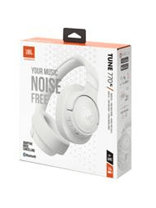 Auriculares JBL Tune 770NC Bluetooth Blanco Over-Ear - Cancelación de Ruido