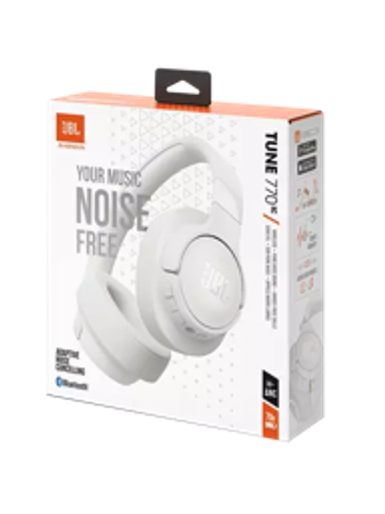 Auriculares JBL Tune 770NC Bluetooth Blanco Over-Ear - Cancelación de Ruido 3