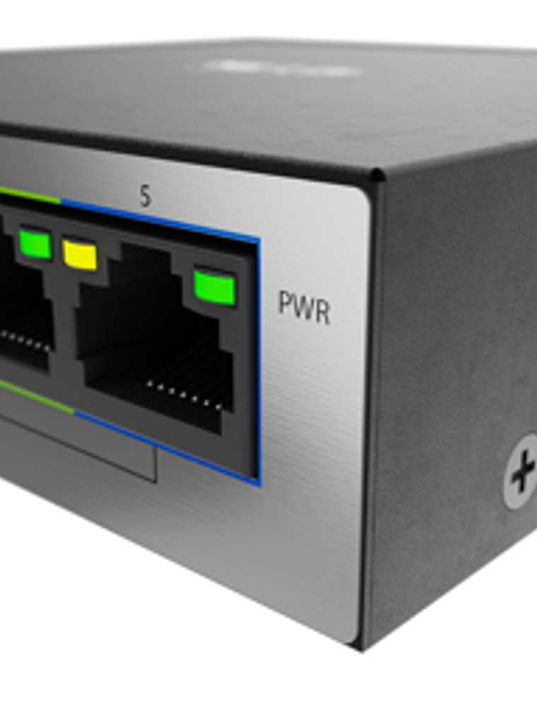 Switch Nexxt Vertex501P 5 Puertos PoE+ Gigabit 60W NSW-V501P 1