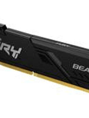 Memoria RAM DDR4 8GB 3200MT/s Kingston Fury Beast, CL16, DIMM, 1.35V