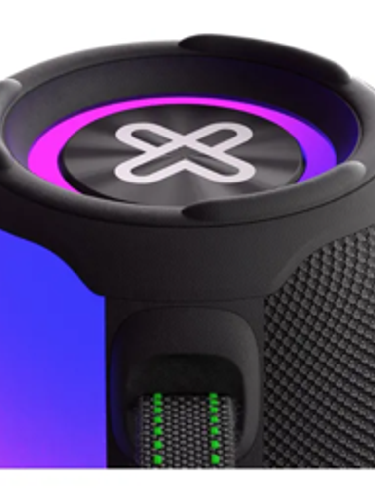 Parlante Klip Xtreme Bluetooth 12W IPX6 TWS Luces LED KBS-250BK 2