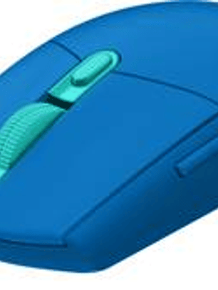Mouse Gamer Logitech G203 Lightsync RGB USB Azul - 6 Botones