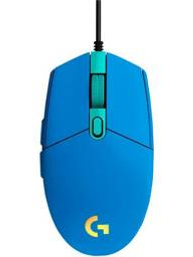 Mouse Gamer Logitech G203 Lightsync RGB USB Azul - 6 Botones 3