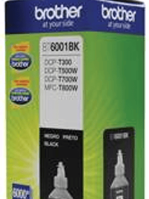 Botella Tinta Brother BT6001BK Negro - 6.000 Páginas