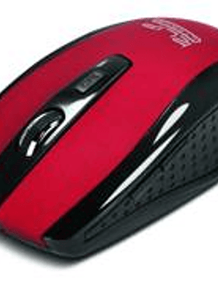 Klip Xtreme Mouse USB Inalámbrico 6 Botones Nano Rojo KMW-340RD
