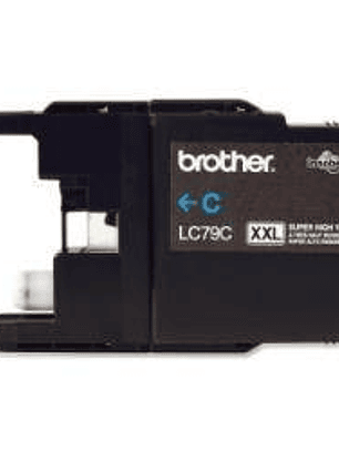 Cartucho Tinta Brother LC79C Cyan - Alto Rendimiento 1.200 Páginas