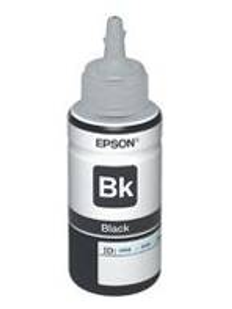 Tinta Epson T664120 Negro 70ML - Botella Recarga EcoTank 1