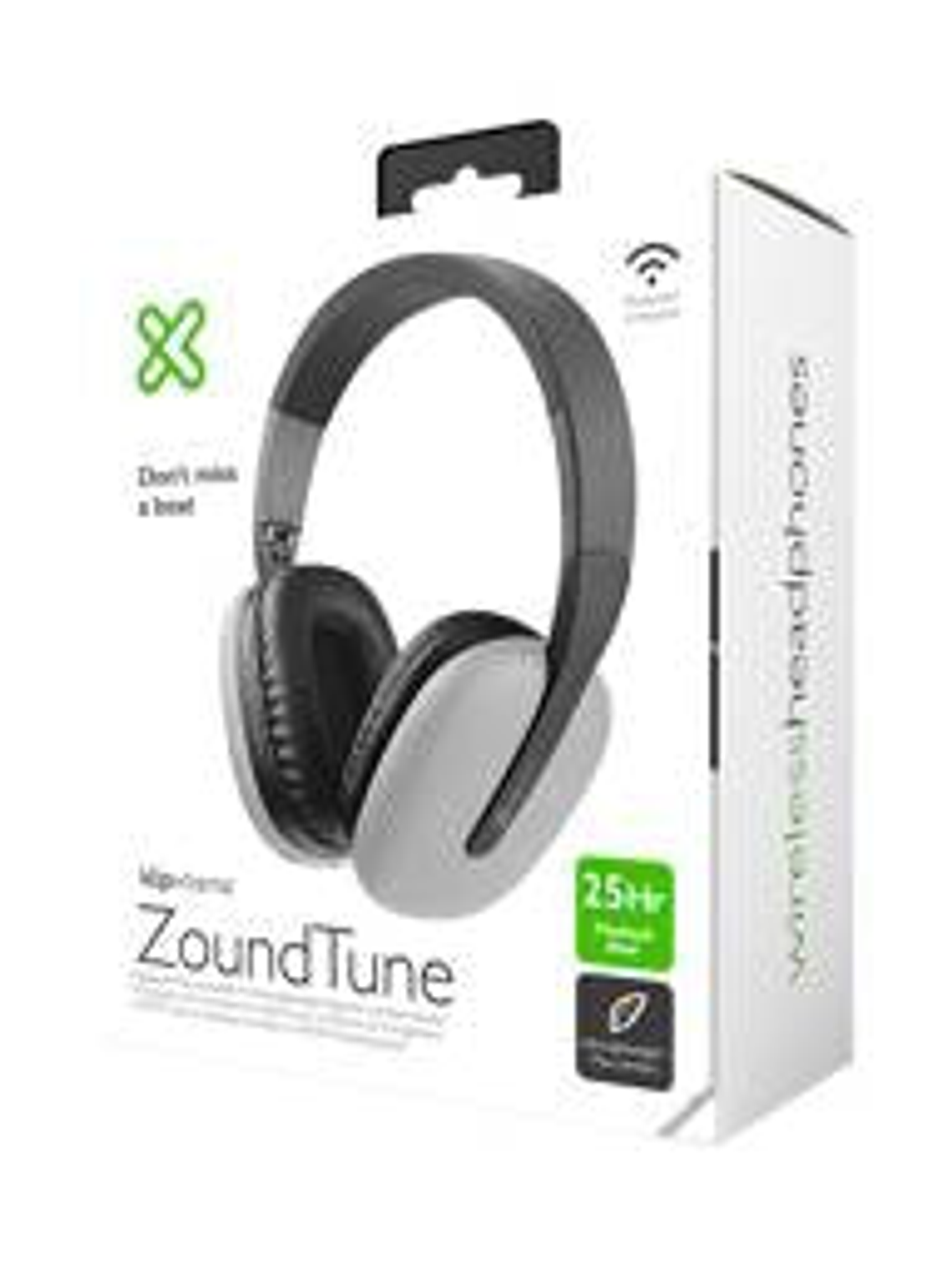 Auriculares Klip Xtreme ZoundTune KWH-010GR On-Ear Gris - Headphones 1