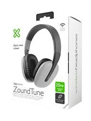 Auriculares Klip Xtreme ZoundTune KWH-010GR On-Ear Gris - Headphones