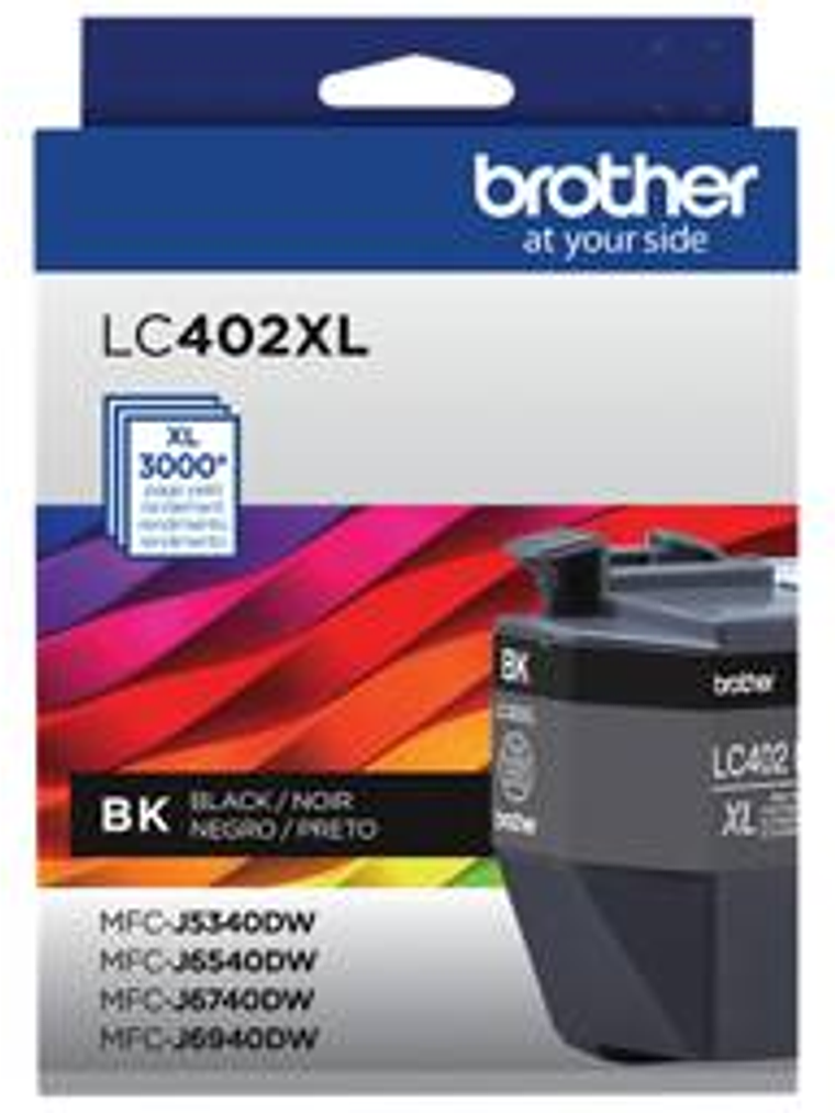 Cartucho Tinta Brother LC402XLBKS Negro - Alto Rendimiento 3.000 Páginas 3