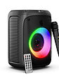 Parlante Xtech SonicBloom Bluetooth Portátil Luces LED Micrófono XTS-661 - Miniatura 1