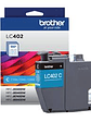 Cartucho Tinta Brother LC402CS Cyan - 550 Páginas - Miniatura 1