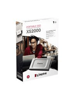 Disco SSD Externo Kingston 1TB XS2000 USB-C 2000MB/s Compacto