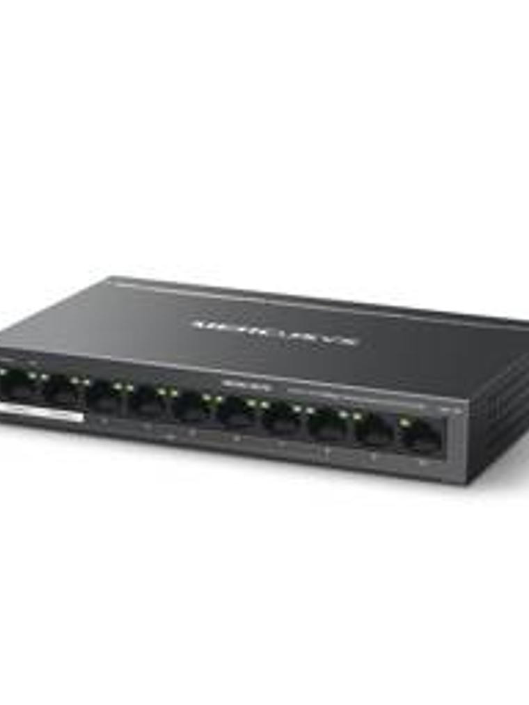 Switch Mercusys MS110P 10 Puertos 8 LongPoE+ TP-Link 2