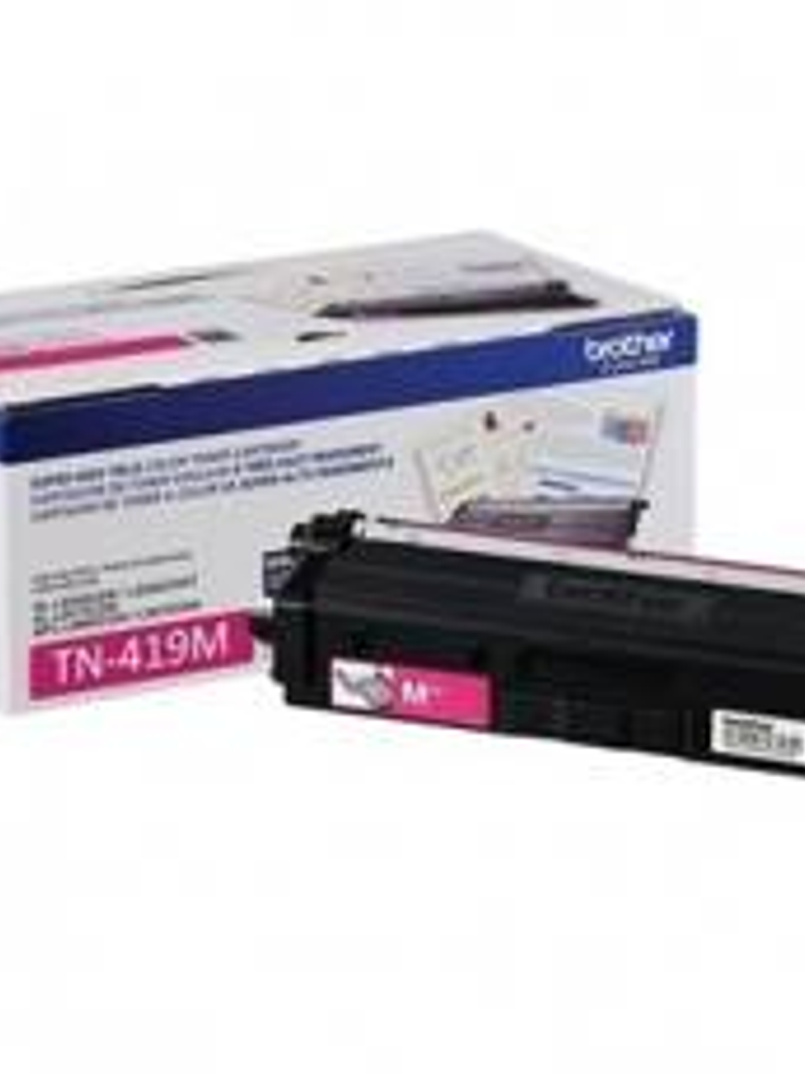 Toner Brother TN419M Magenta - Alto Rendimiento 9.000 Páginas 1