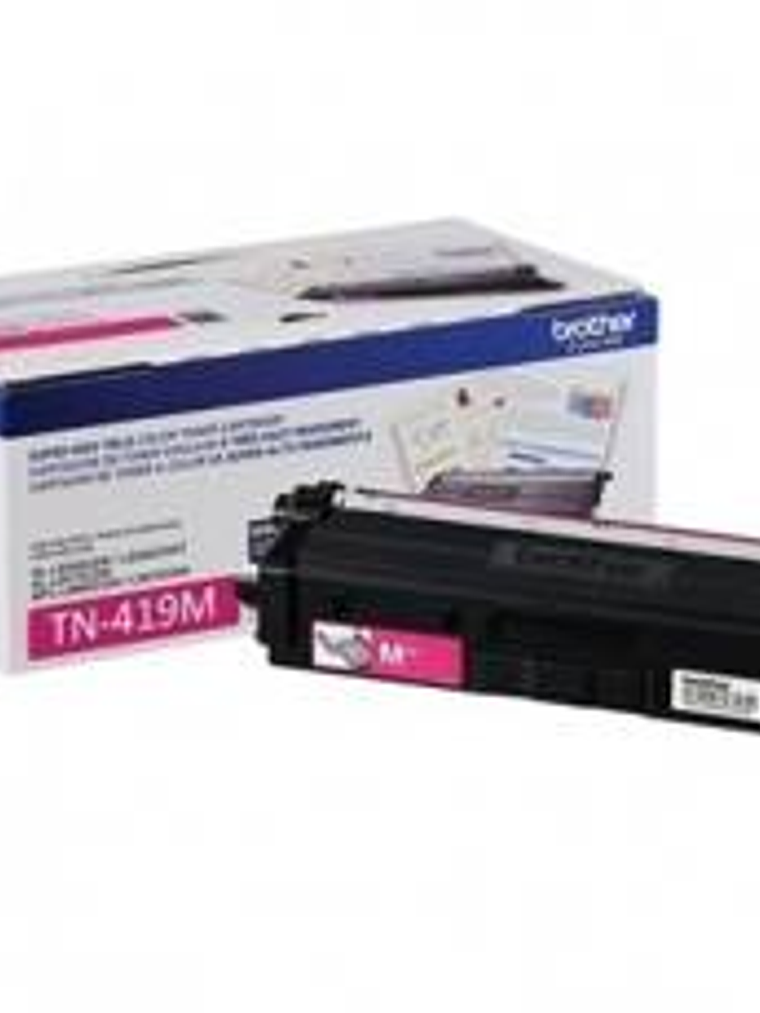 Toner Brother TN419M Magenta - Alto Rendimiento 9.000 Páginas 1