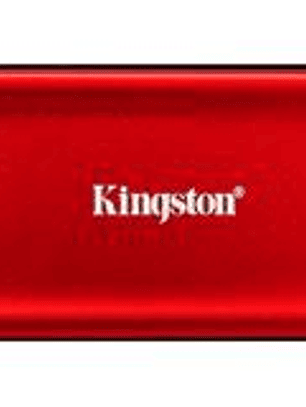 Disco SSD Externo Kingston 1TB XS1000 1050MB/s USB-C Rojo