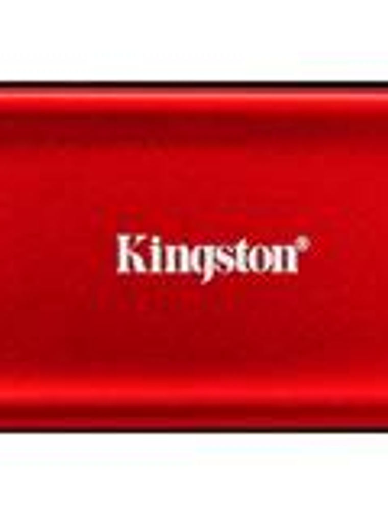 Disco SSD Externo Kingston 1TB XS1000 1050MB/s USB-C Rojo 2