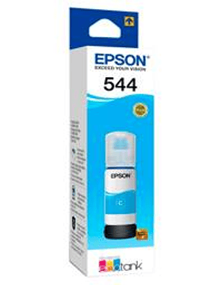 Botella Tinta Epson T544220 Cyan 65ml - L1110/L3110/L3150