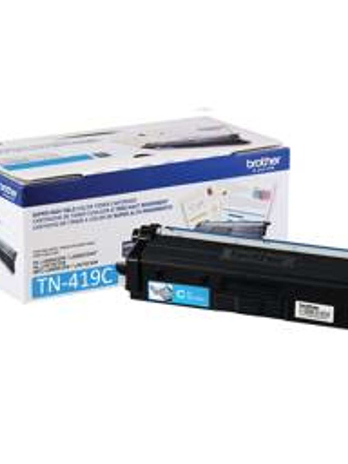 Toner Brother TN419C Cyan - Alto Rendimiento 9.000 Páginas 1