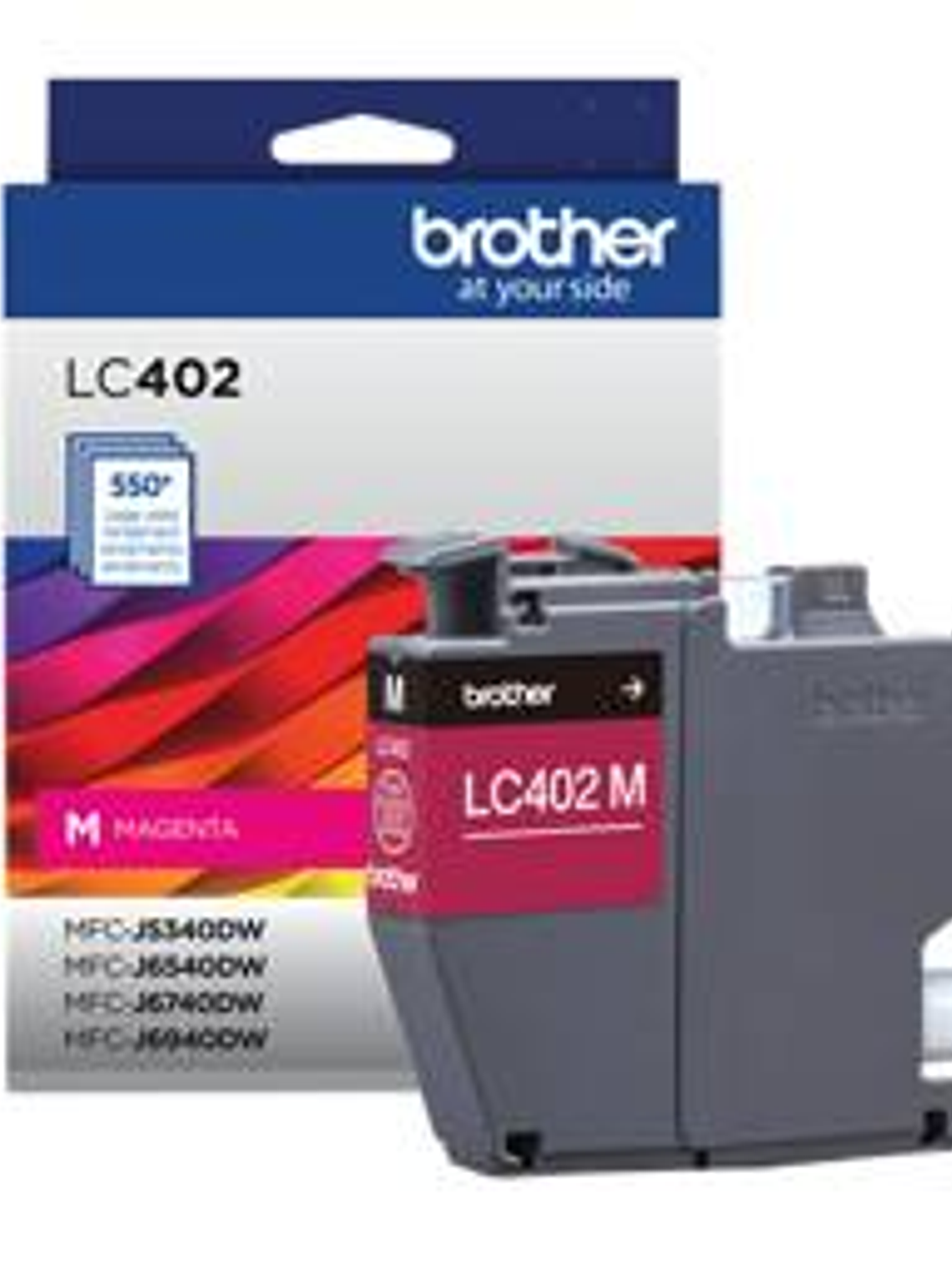 Cartucho Tinta Brother LC402MS Magenta - 550 Páginas 1