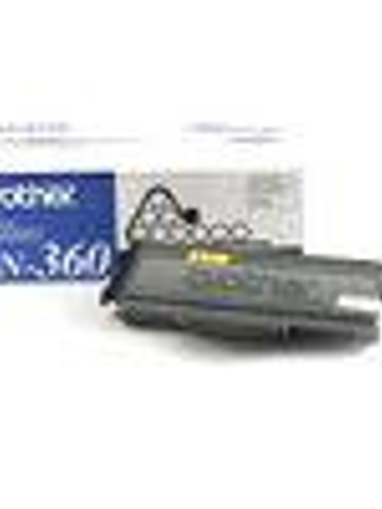 Toner Brother TN360 Negro - Alto Rendimiento 2.600 Páginas 1