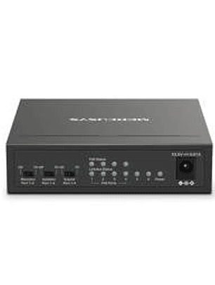 Switch Mercusys MS106LP 6 Puertos 4 LongPoE+ TP-Link