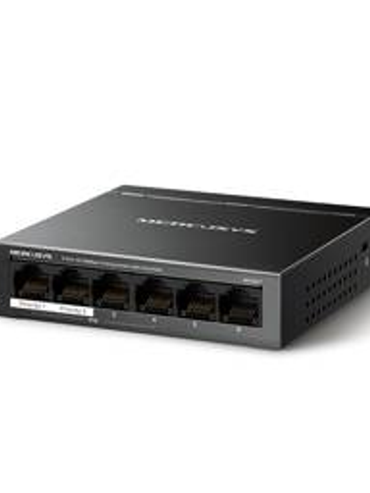 Switch Mercusys MS106LP 6 Puertos 4 LongPoE+ TP-Link 2