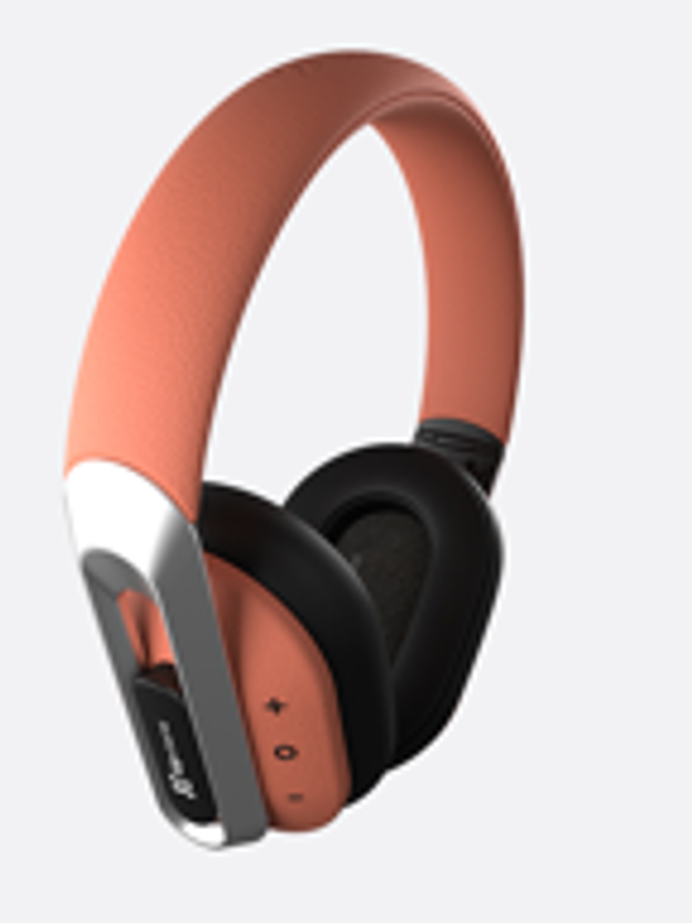 Auriculares Klip Xtreme On-Ear Coral Style KWH-750CO - Bluetooth 3