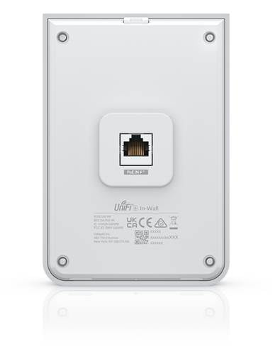 Access Point Ubiquiti U6-IW WiFi 6 Muro 4.8Gbps 300+ Usuarios In-Wall 1